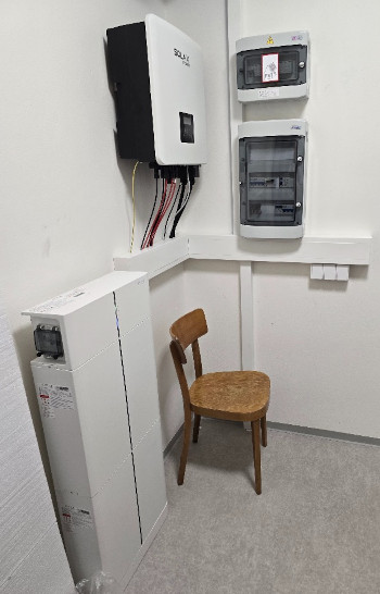 Baterie solární elektrárny